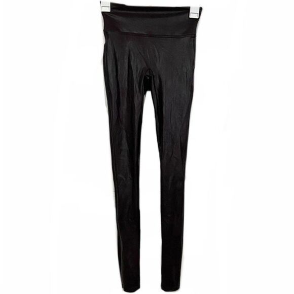 Spanx Deep Plum High Waisted Shape wear Leggings - Picture 1 of 5